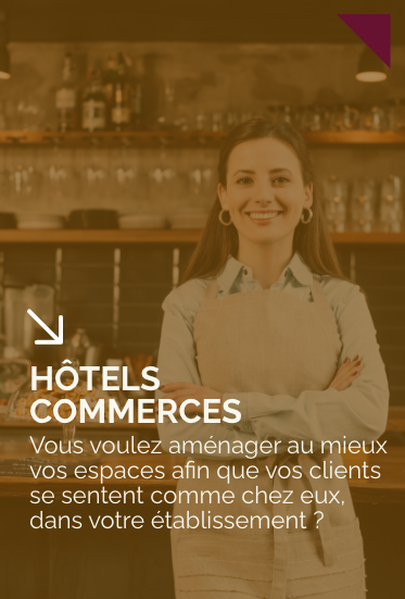hôtel et commerces